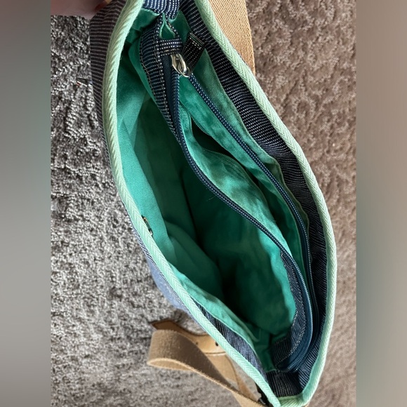 Navy striped Fossil bag - Picture 2 of 2